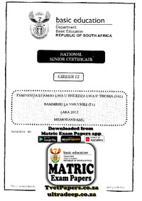 NSC 2012 Tshivenda FAL P1 Nov 2012 Memo.pdf